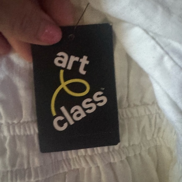 Art Class White Casual Kids Dress - Picture 3 of 8